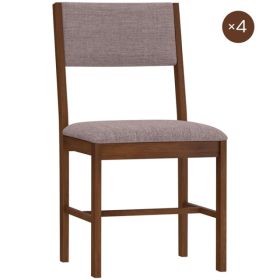 4 Pcs Dining Chair(No Shipments On Weekends) (Option: defaulttitle)